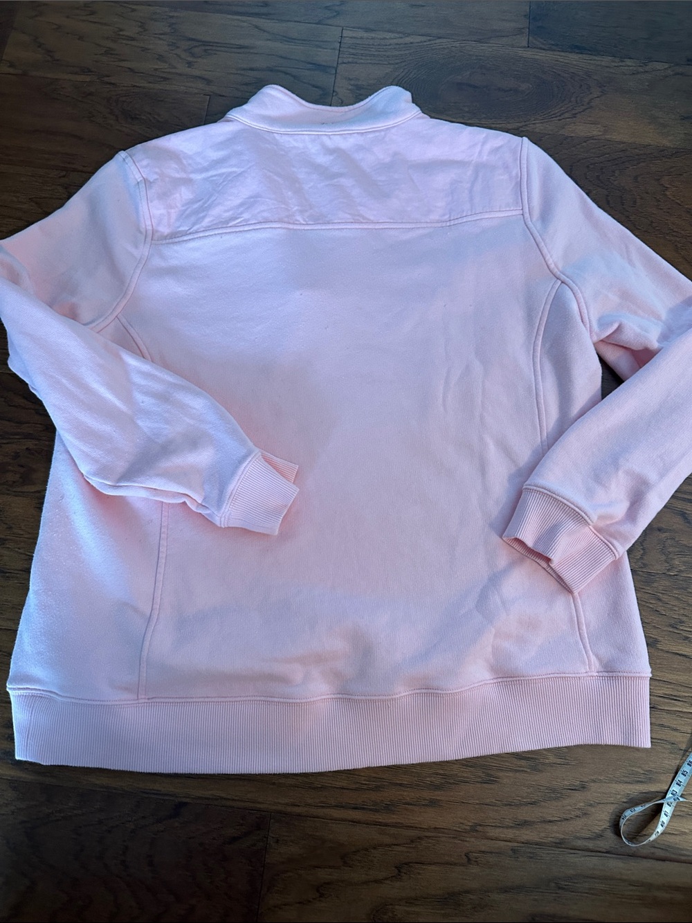 Vineyard Vines Pale Pink Quarter-Zip Pullover - Picture 9 of 10